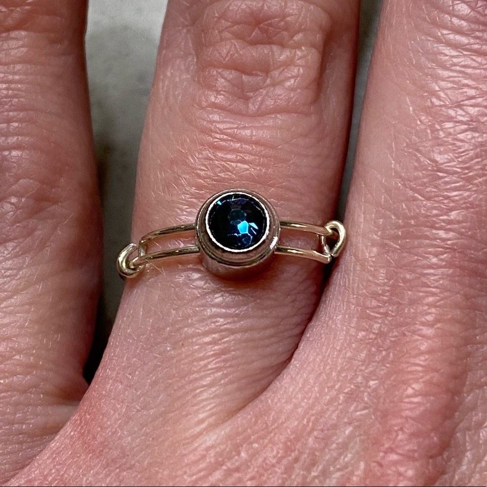 Alex and Ani Ring with Crystal